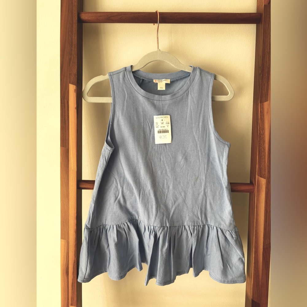 Crewcuts Sleeveless Blue Kids Top